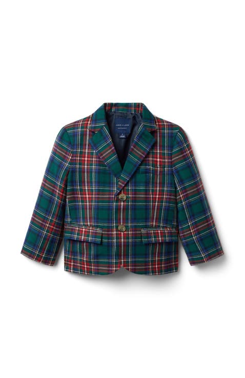 The Holiday Tartan Blazer (Little Kid & Big Kid)