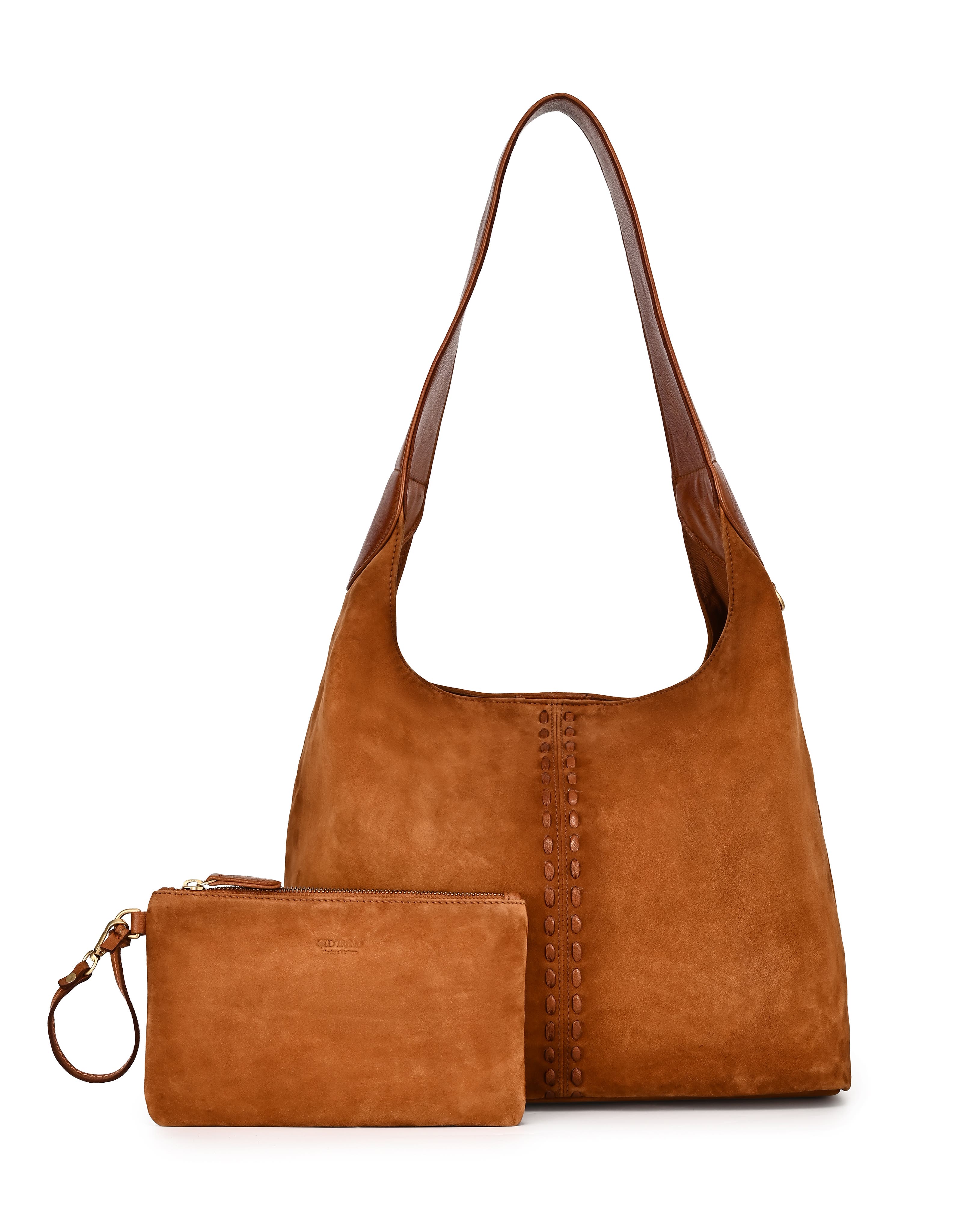 OLD TREND Hydrangea Medium Vintage Ombre Hobo Bag, Main, color, Cognac