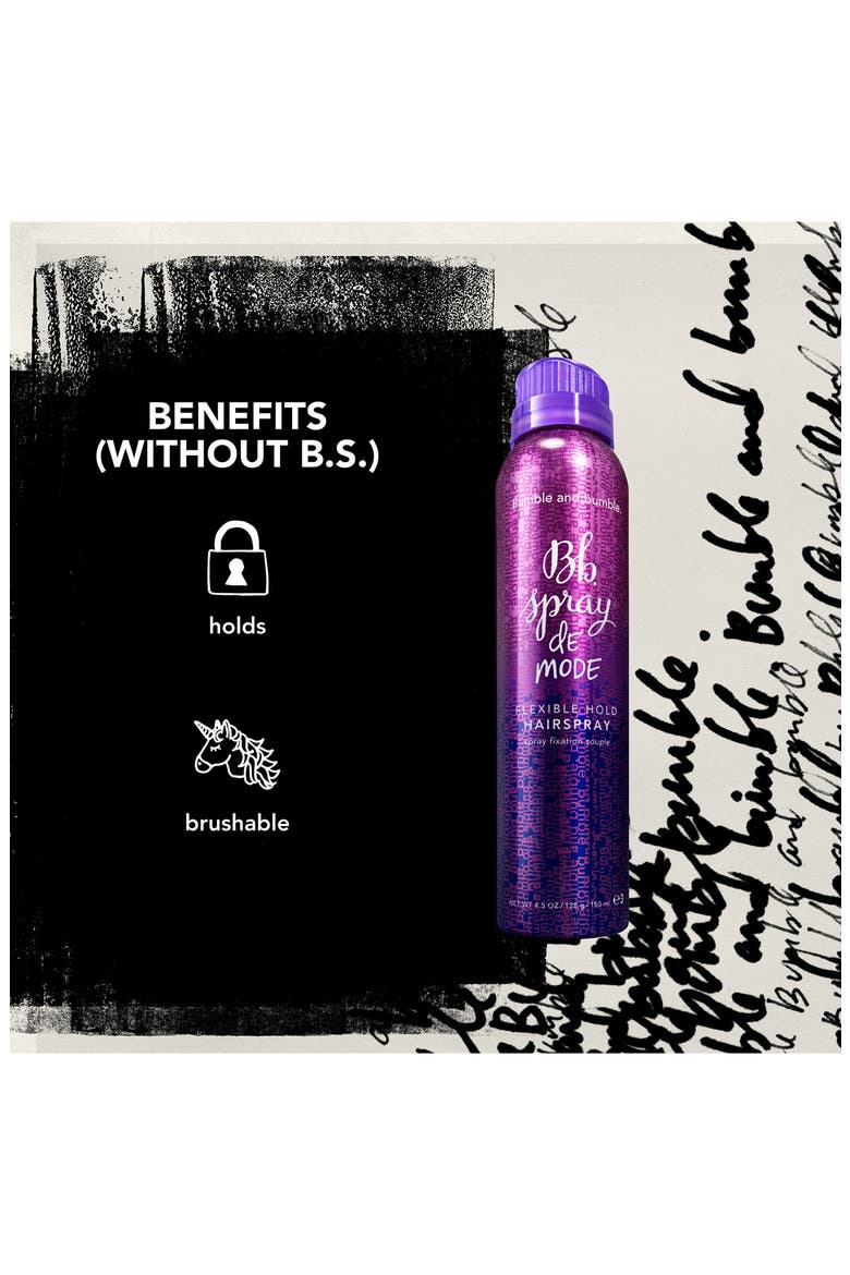 Spray de Mode Flexible Hold Hairspray, Alternate, color, NO COLOR