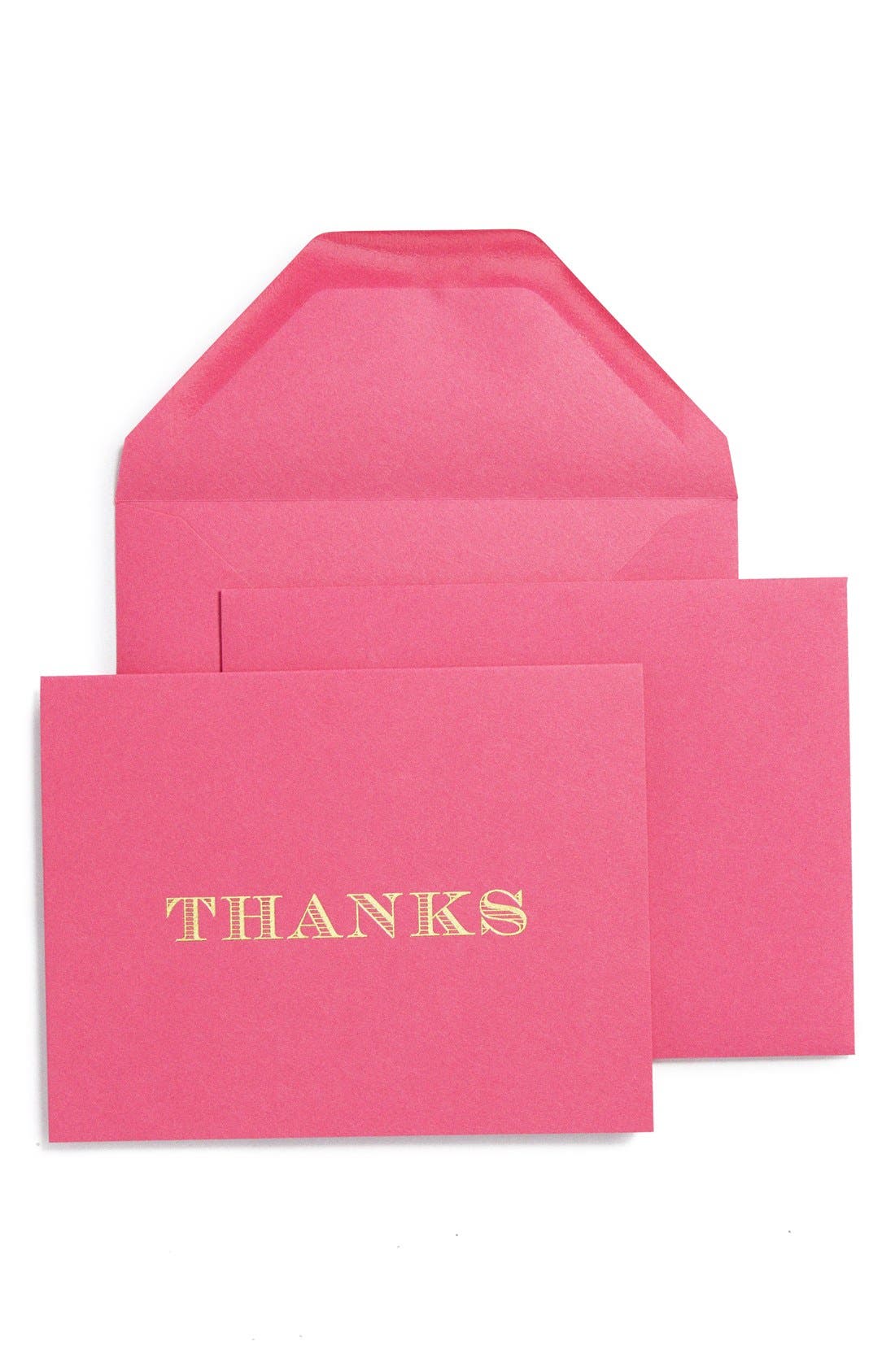 Sugar Paper 'Thanks' Letterpress Note Cards (Women) | Nordstrom