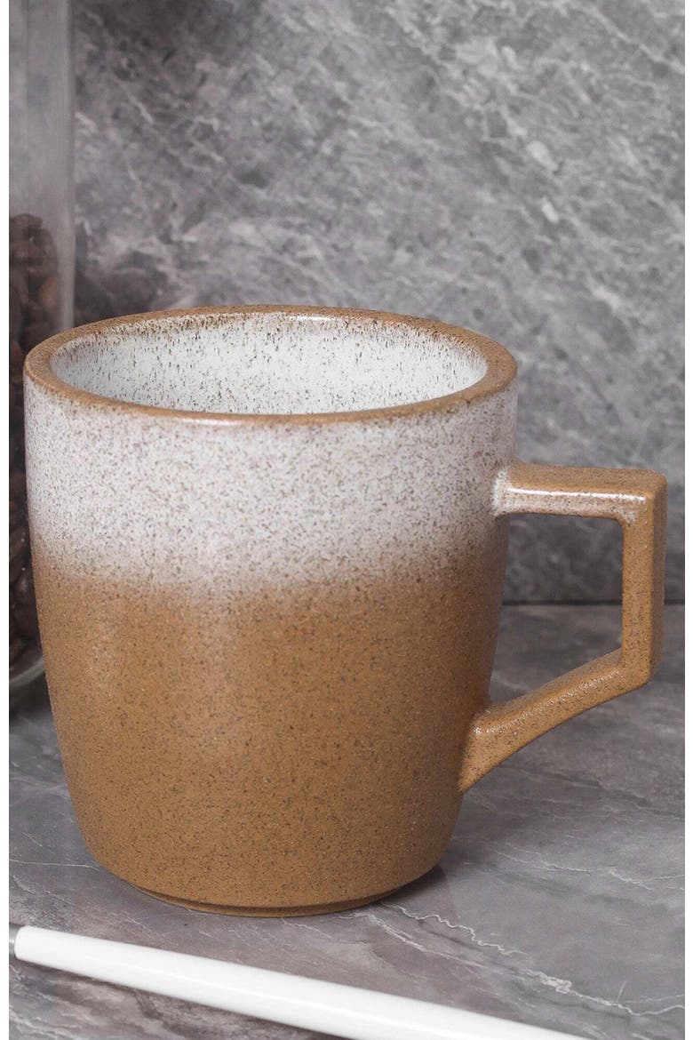 Vince Stoneware 4-Piece Mug Set, Alternate, color, Brown