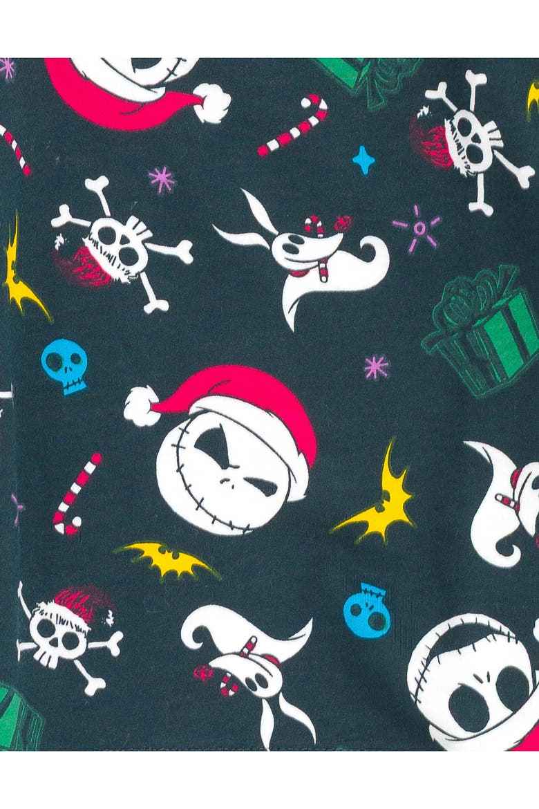 Nightmare Before Christmas Holiday 2-Piece Fleece Sweatshirt and Pants Set, Alternate, color, Jack Zero Dark Grey