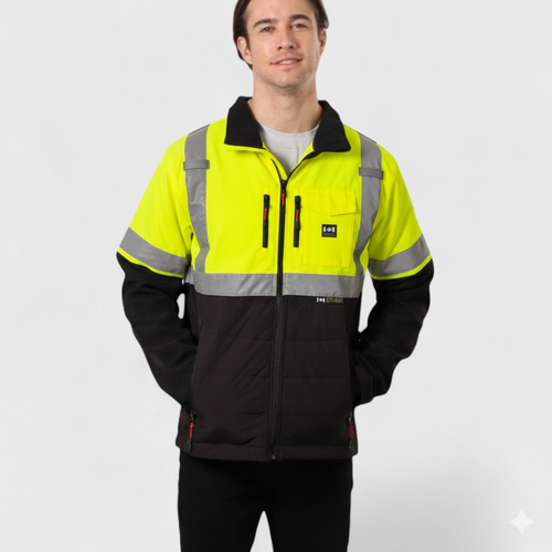 Canada Weather Gear Hi-visibility Work Jacket In Multi