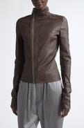 Rick Owens Gary Leather Moto Jacket
