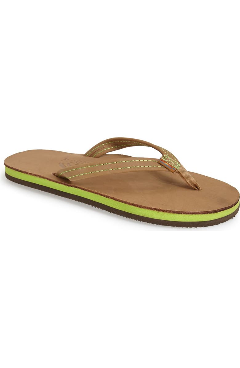 Rainbow<sup>®</sup> Rainbow Double Layer Thong Sandal, Main, color,