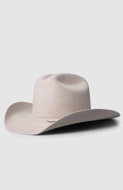 Manela The Sunset Silhouette Premier Cowboy Hat In Silver