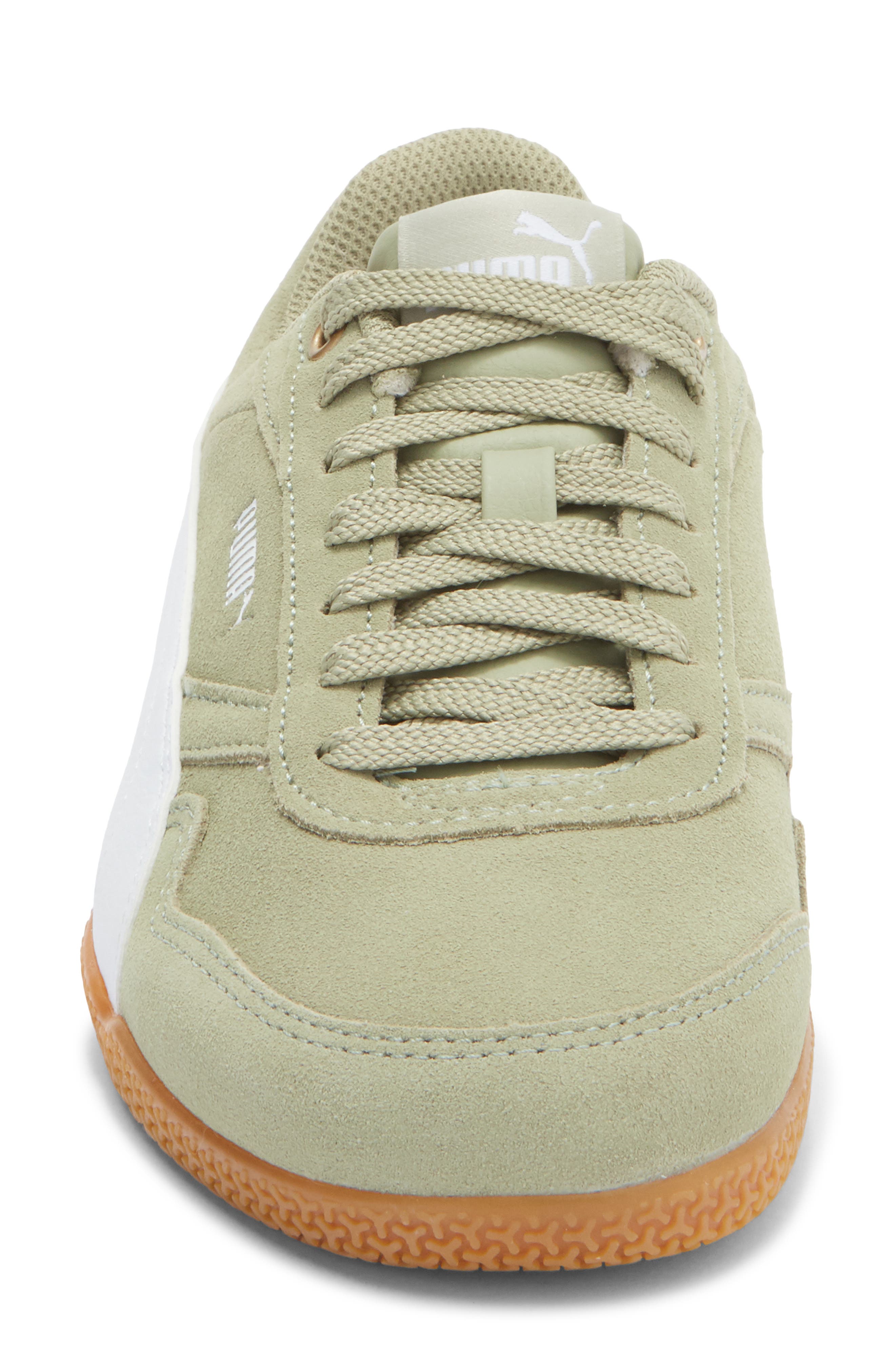 PUMA Bella Donna SD Sneaker, Alternate, color, Lux Army/ Puma White