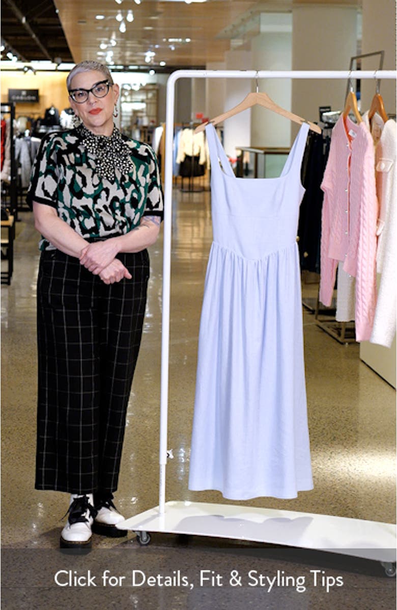 Fit & Flare Midi Dress, sales video thumbnail