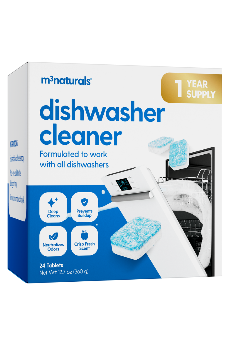 Apple Dishwasher Cleaner, 24ct, Main, color, None