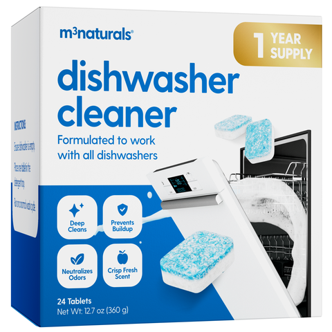 Apple Dishwasher Cleaner, 24ct