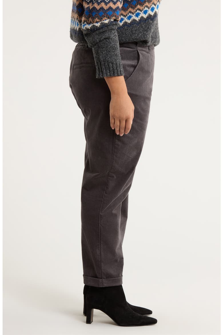 Crackington Bootcut Pants, Alternate, color, COAL