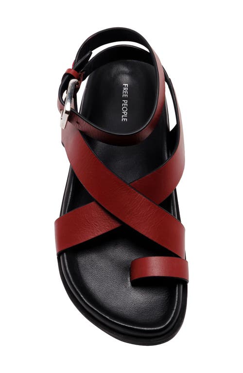 Free People Anya Ankle Strap Toe Loop Sandal