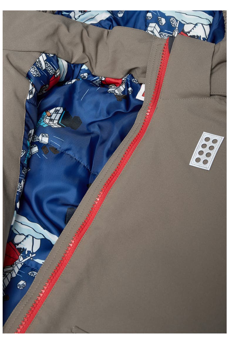 Kids' Winter Ski Jacket, Alternate, color, BROWN