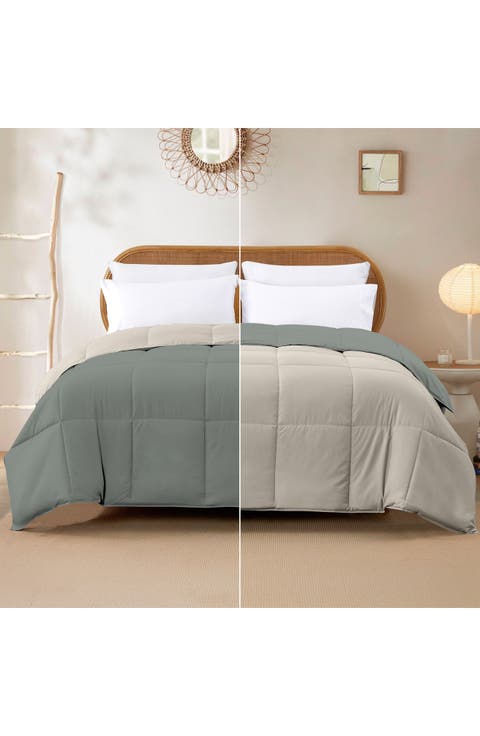 Down Alternative Reversible Comforter