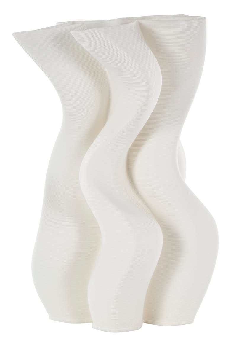 Ceramic Vase, Alternate, color, WHITE