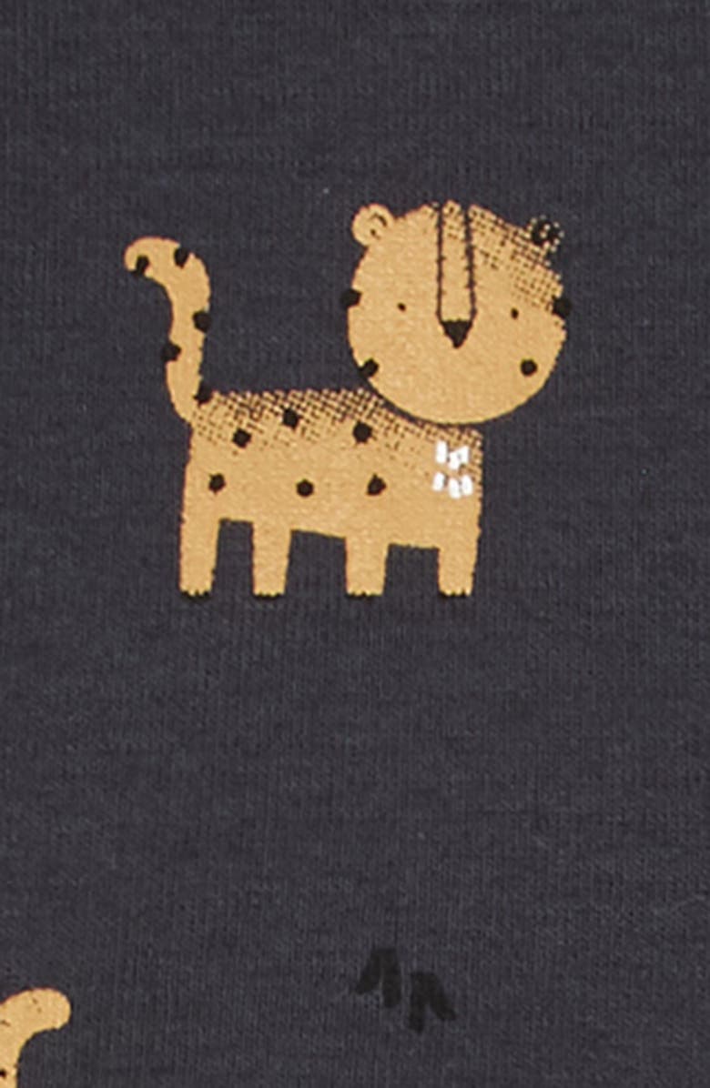 Petit Lem Print Fitted Two-Piece Pajamas, Alternate, color,