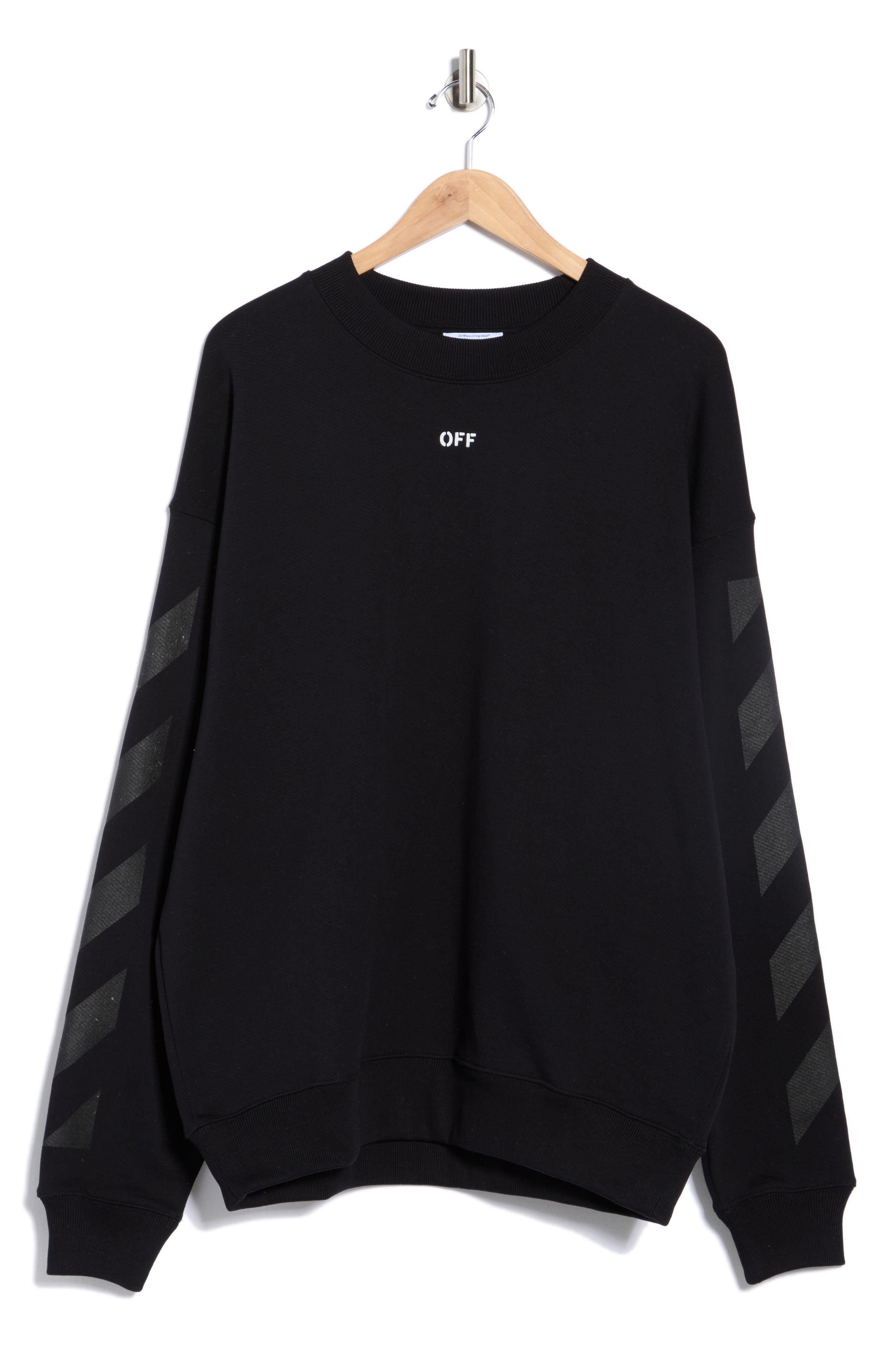Off-White Cornely Diagonal Skate Graphic Sweatshirt
