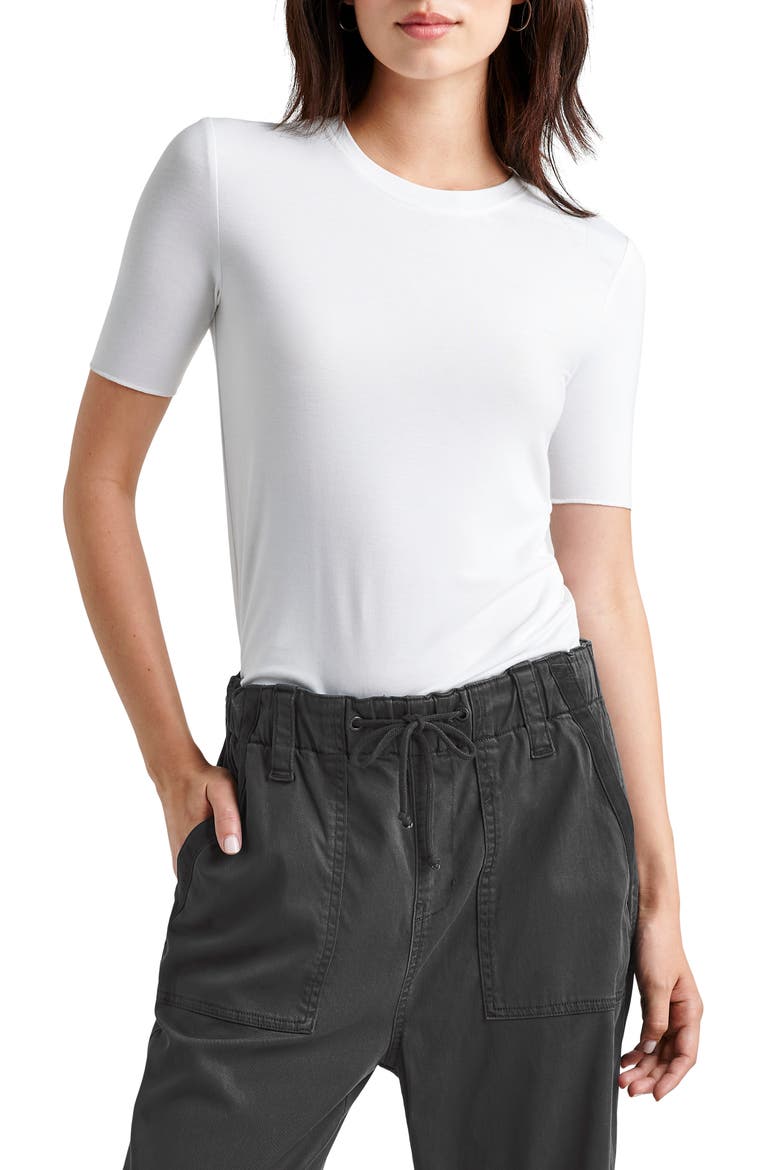 Short Sleeve Tee, Main, color, WHITE