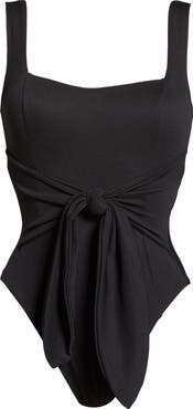LSPACE Balboa Tie Waist One-Piece Swimsuit