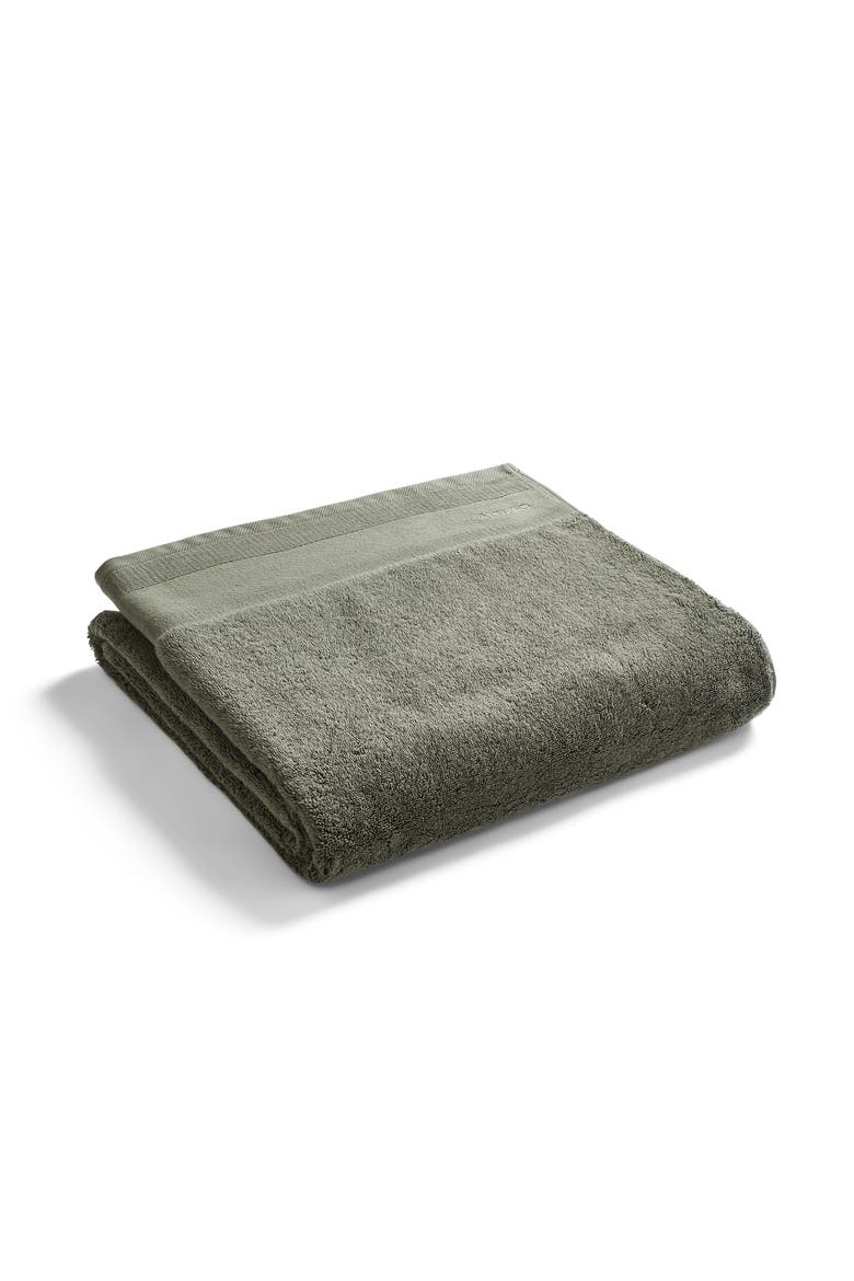 Signature Luxury 100% Cotton Bath Sheets, Main, color, Forest Green