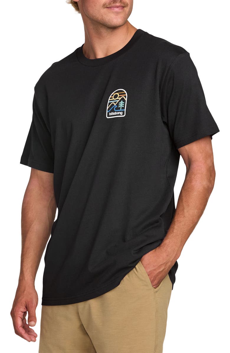 Billabong Sundown Adventure Division Organic Cotton Graphic T-Shirt, Alternate, color, 