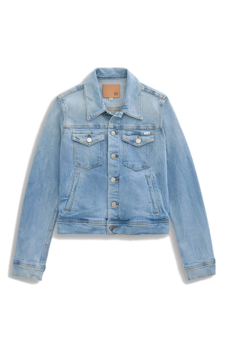 Robyn Stretch Denim Jacket, Alternate, color, KINGS RIVER