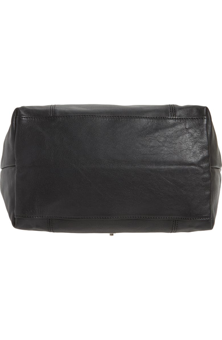 Longchamp Small 'Le Pliage Cuir' Leather Top Handle Tote, Alternate, color,