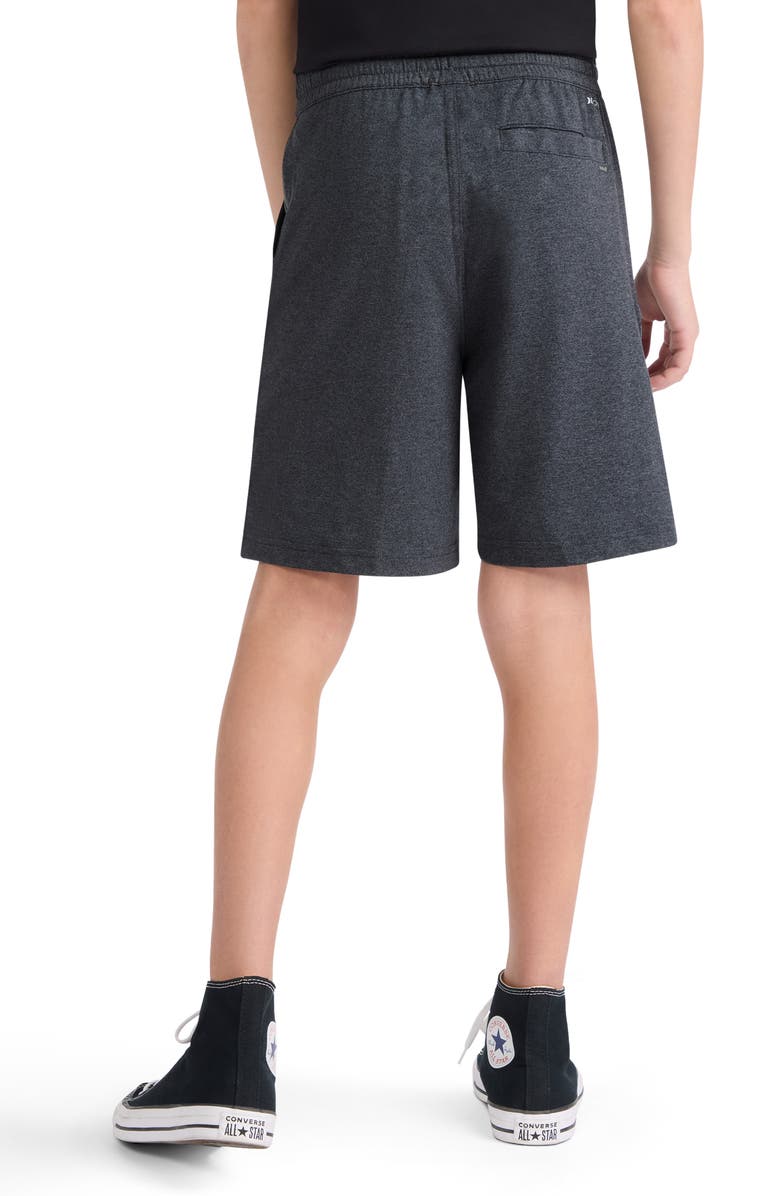Hurley Kids' H2O-Dri Sunset Knit Shorts, Alternate, color, Black Heather
