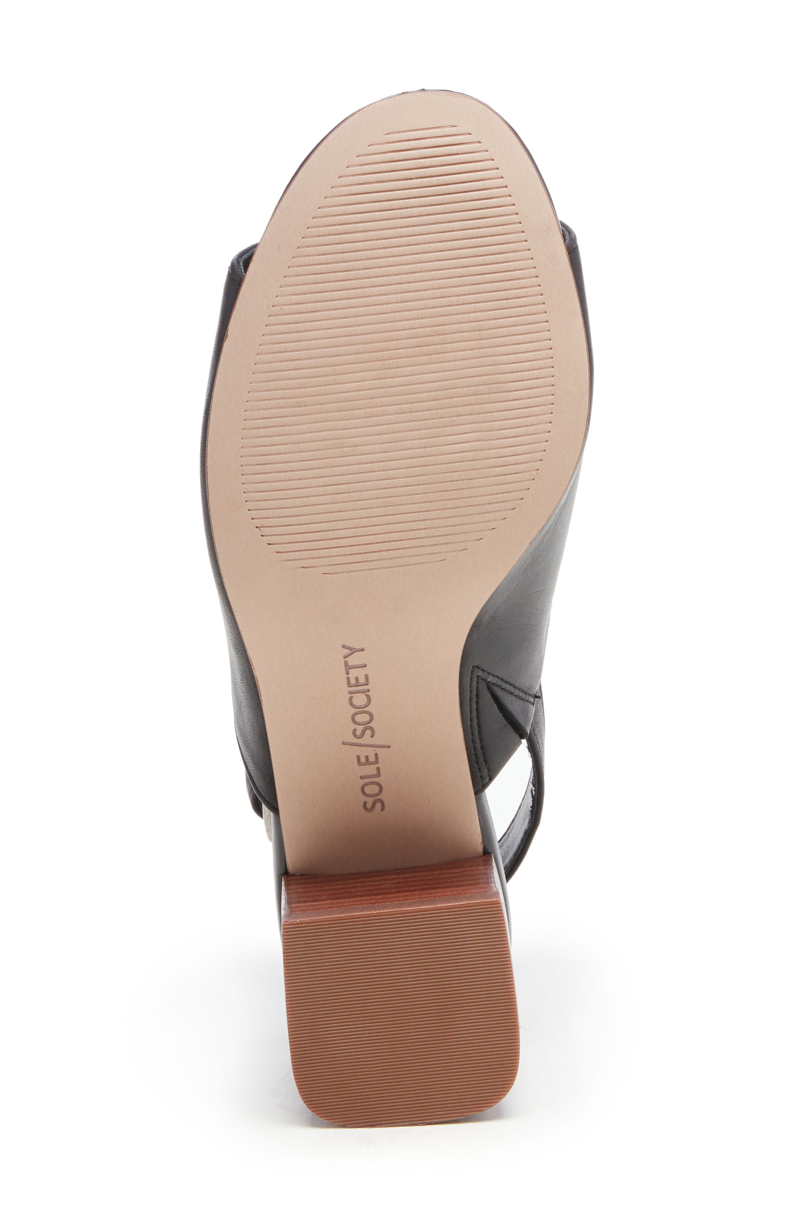 Sole Society Shawde Genuine Calf Hair Slingback Sandal, Alternate, color, 