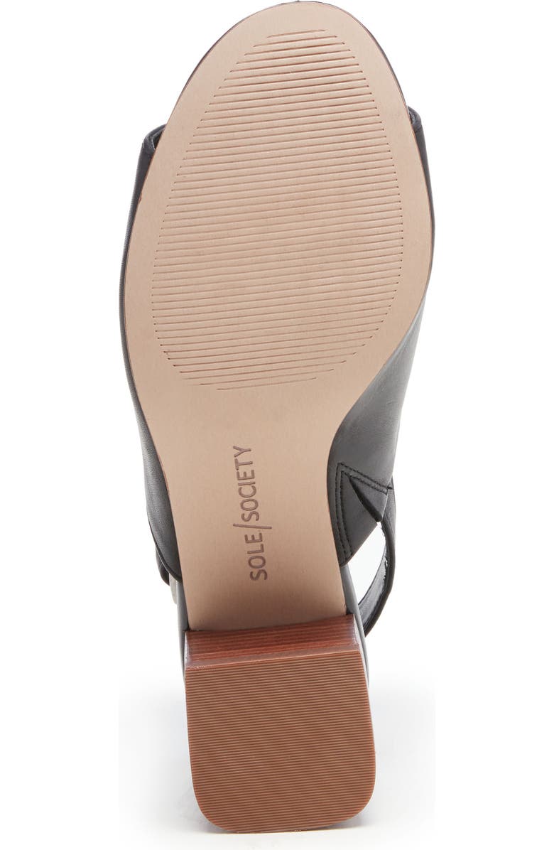 Sole Society Shawde Genuine Calf Hair Slingback Sandal, Alternate, color,