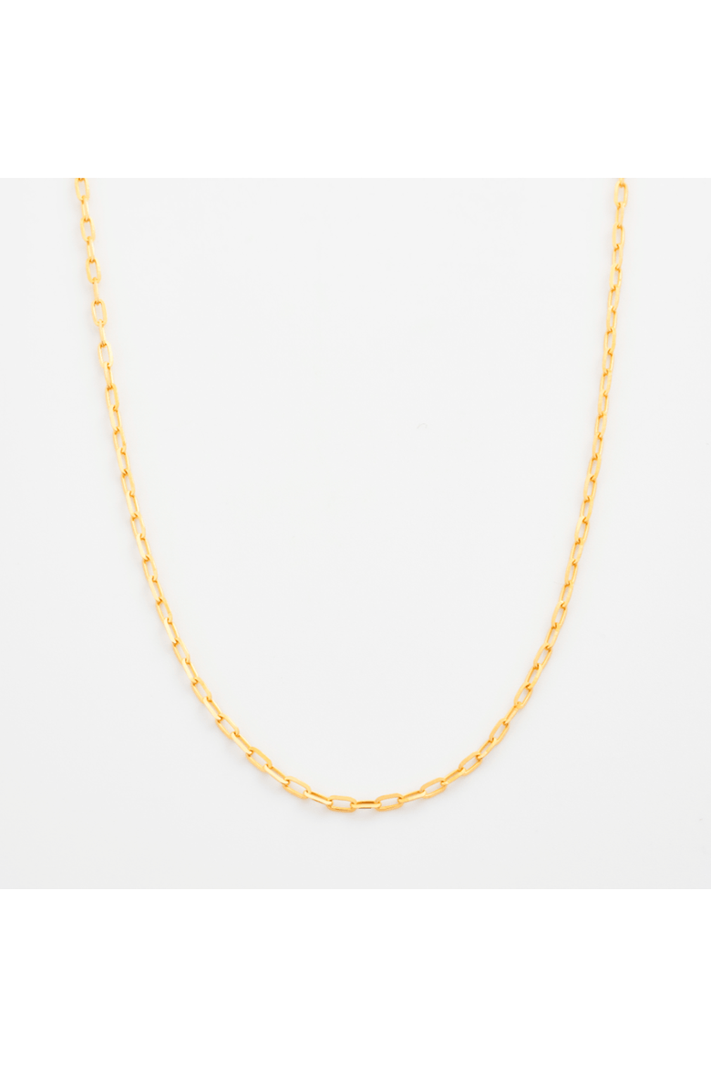 Cable Chain Necklace, Main, color, Gold