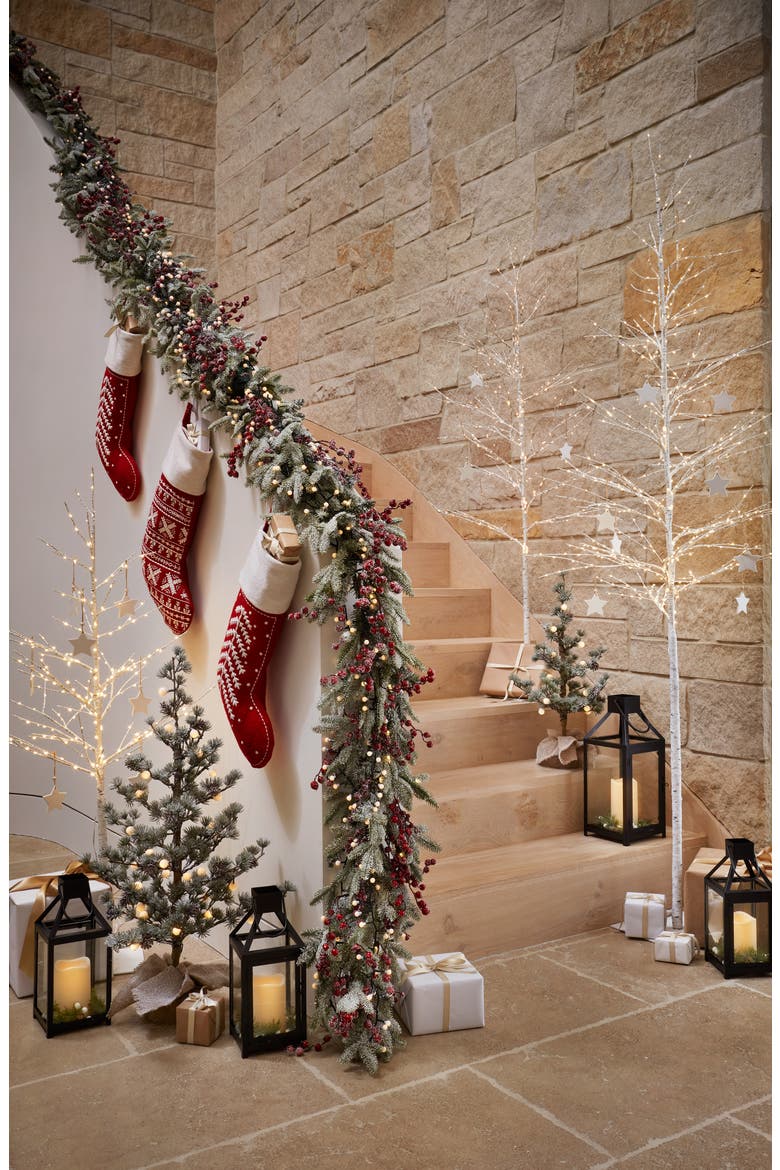 Winter Birch LED Tree, Alternate, color, WHITE