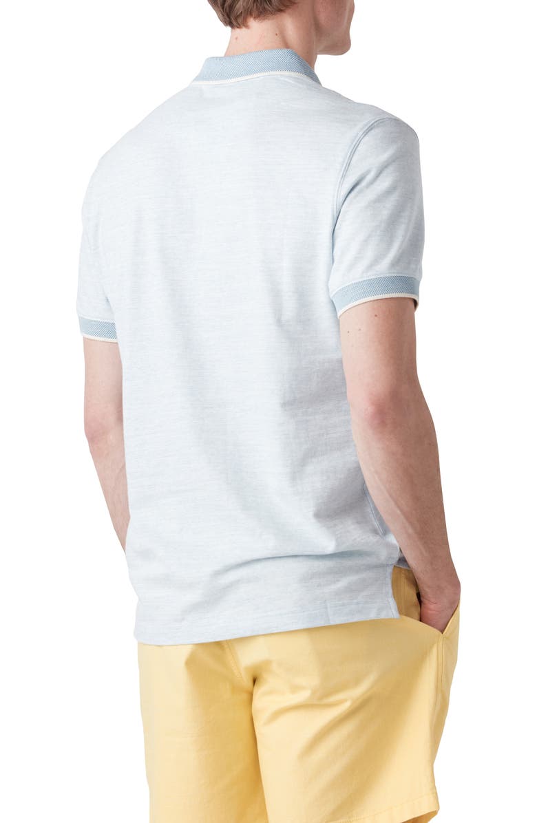 Rodd & Gunn Langs Beach Sports Fit Slub Tipped Polo, Alternate, color, 