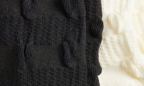 Stems 2-pack Textured Dot Crew Socks