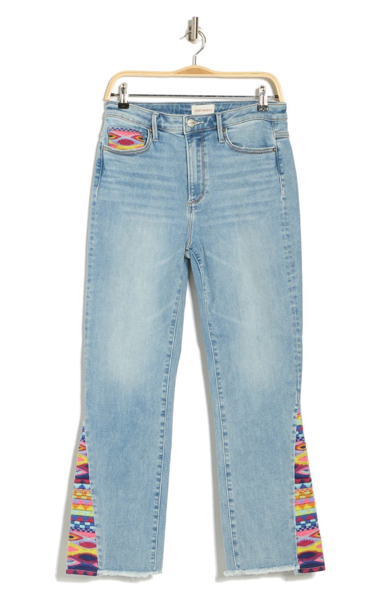 Driftwood Clara x Tulum High Waist Jeans, Alternate, color, 