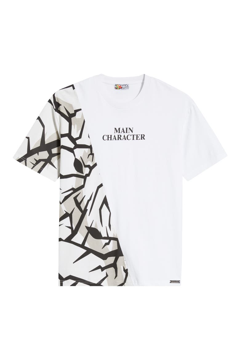 Main Character Cotton Graphic T-Shirt, Main, color, WHITE