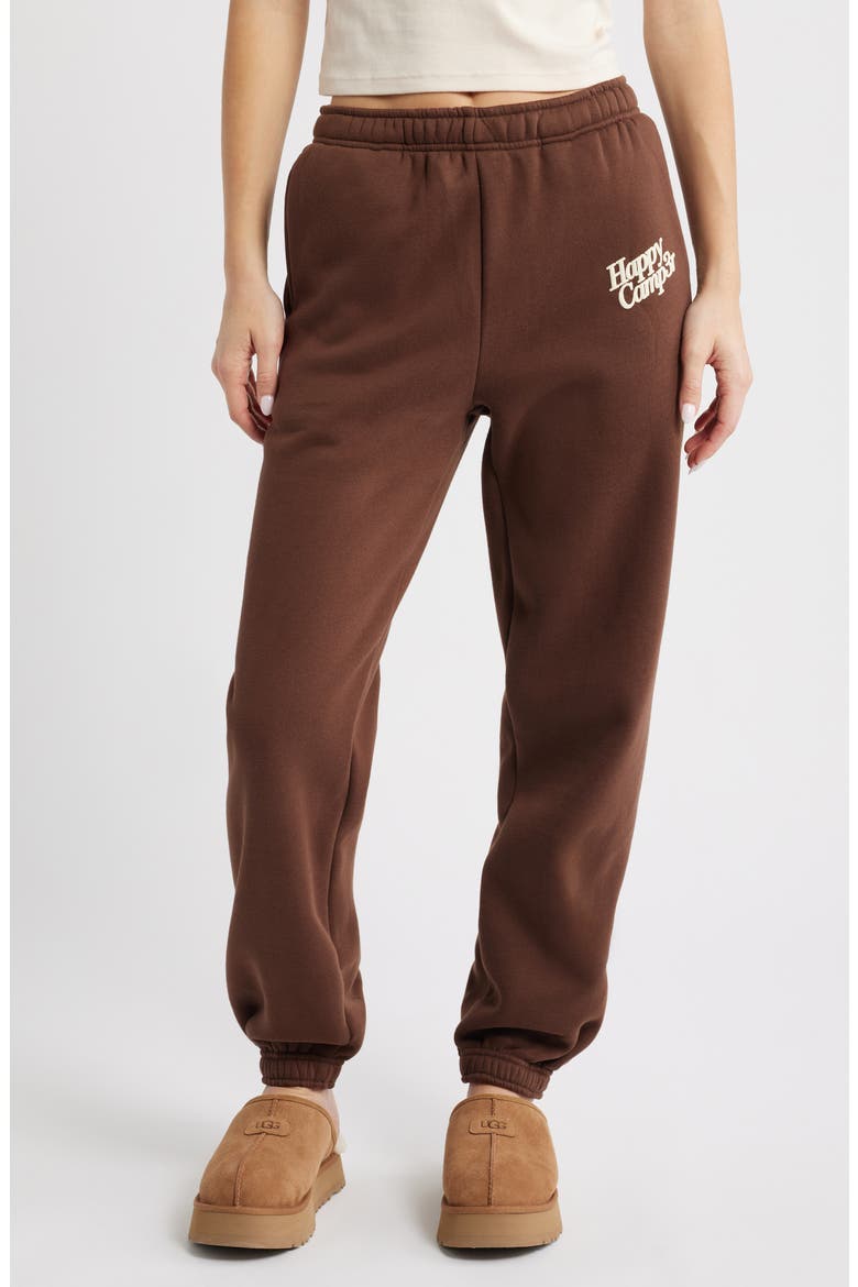 I'll Always Love You Fleece Joggers, Main, color, ESPRESSO