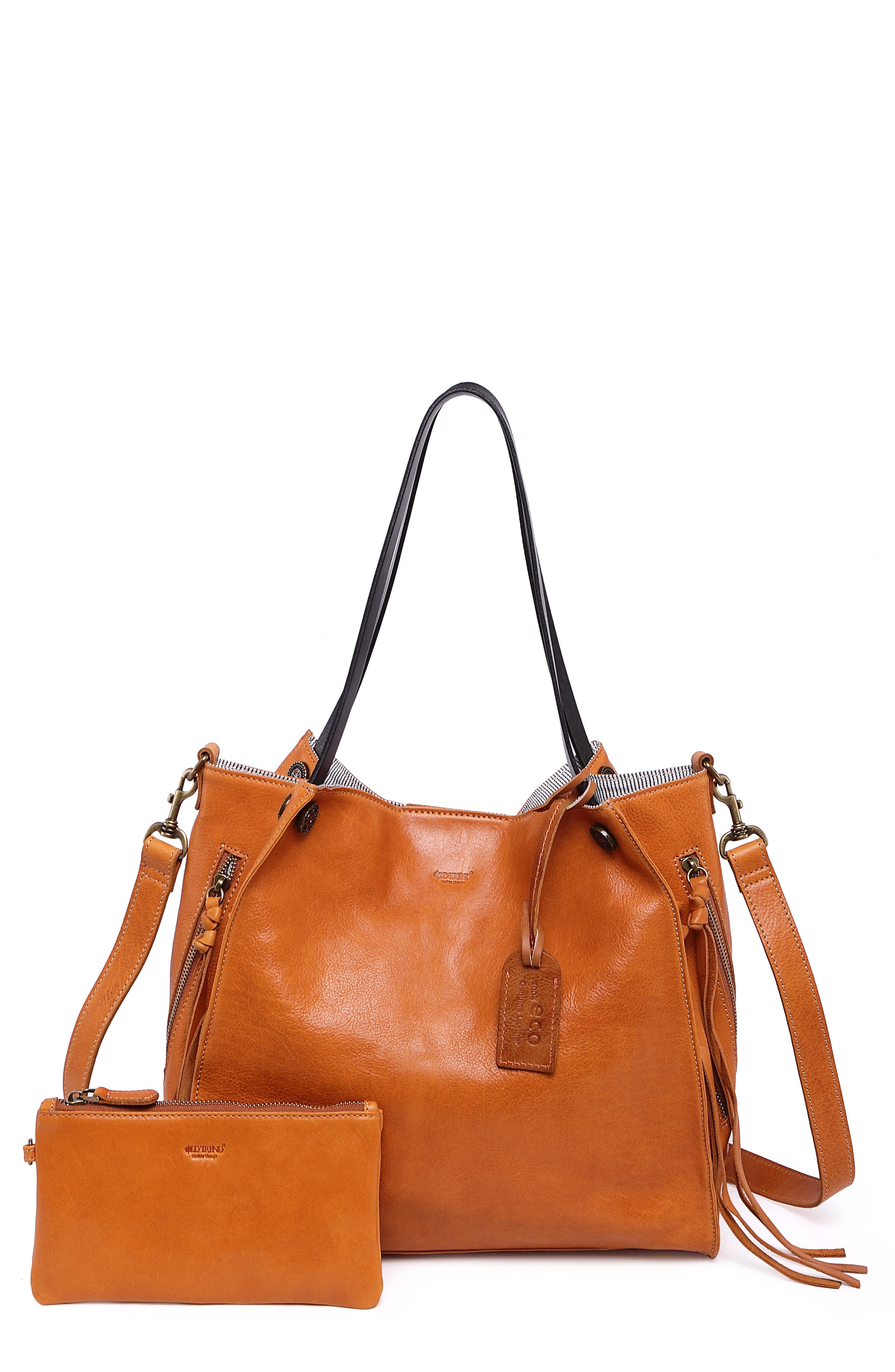 OLD TREND Daisy Leather Tote Bag