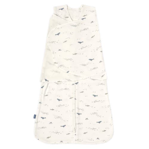 Halo 100% Cotton 1.5 Tog Sleepsack Swaddle In White