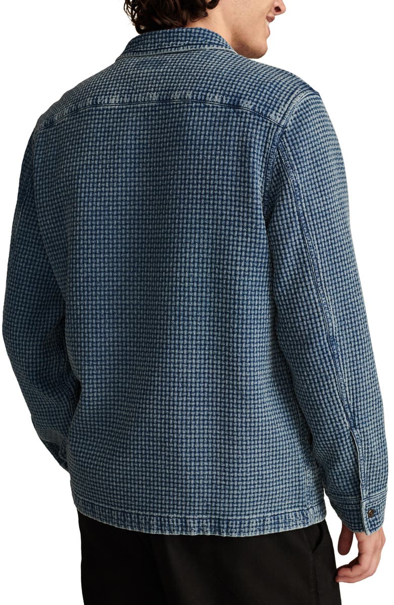 Lucky Brand Waffle Zip-Up Overshirt, Alternate, color, 