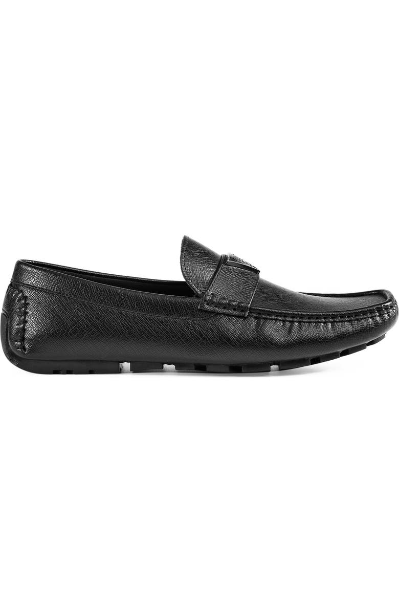 GUESS Alai Logo Plaque Driver, Alternate, color, Black