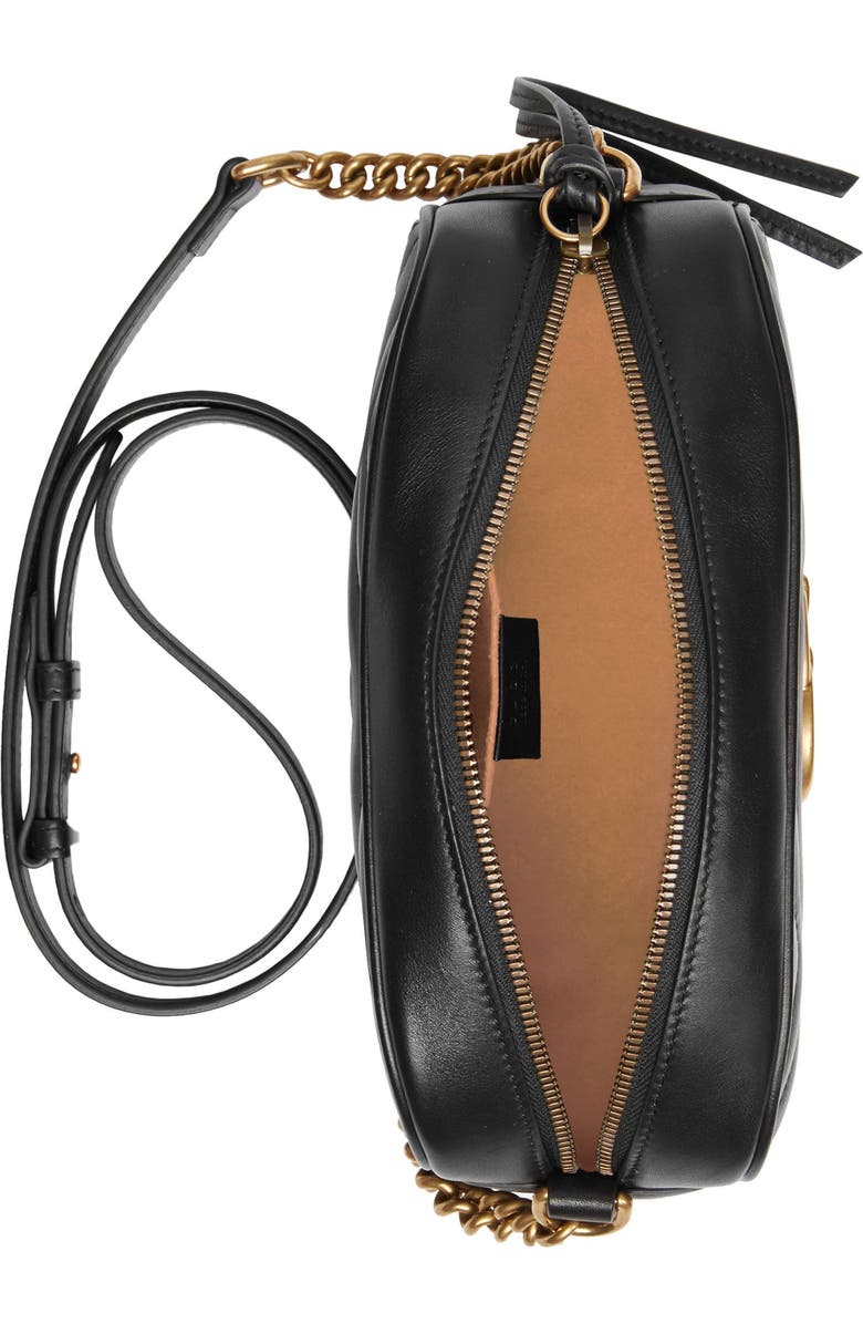 Gucci Small GG 2.0 Matelassé Leather Camera Bag, Alternate, color,