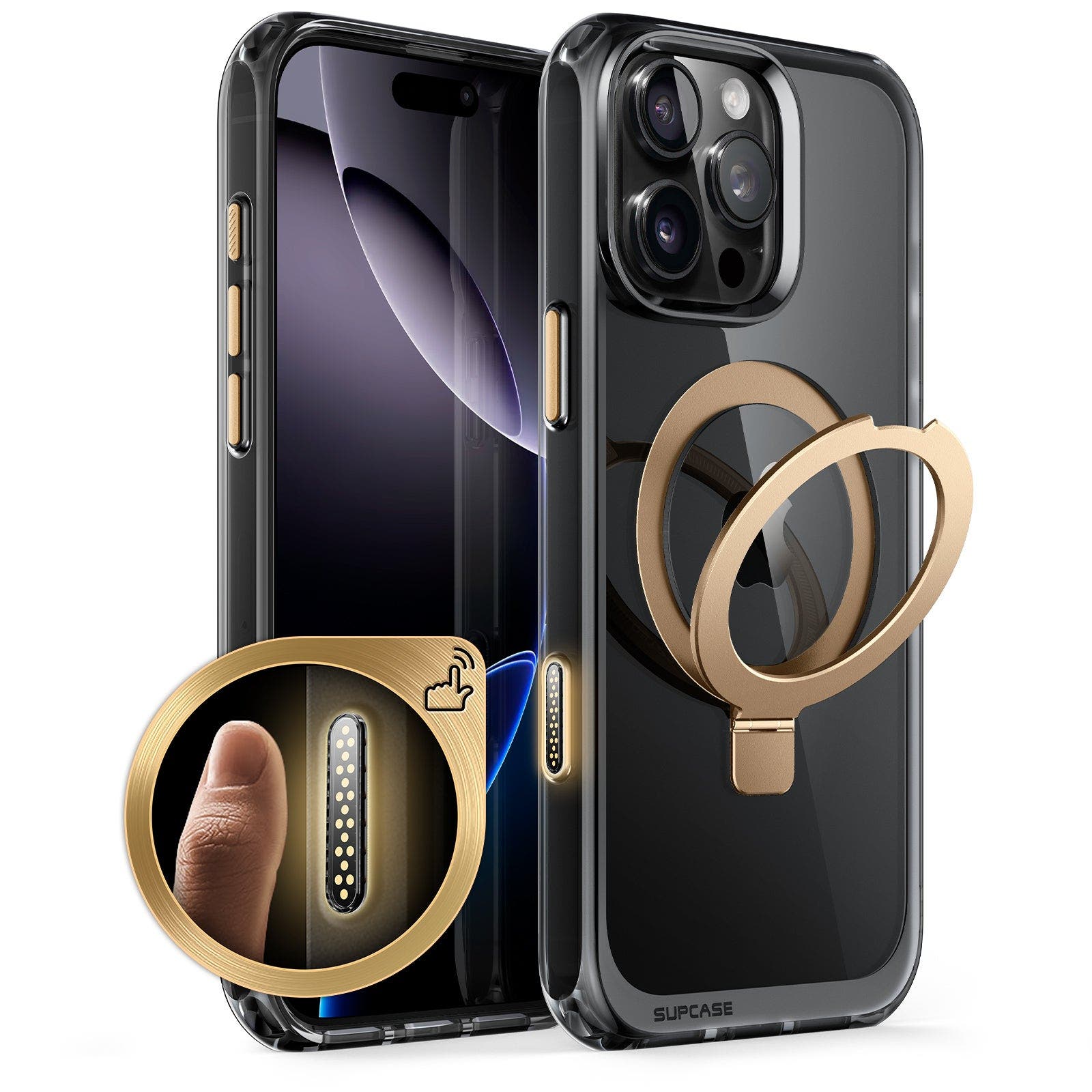 selected Black/Gold