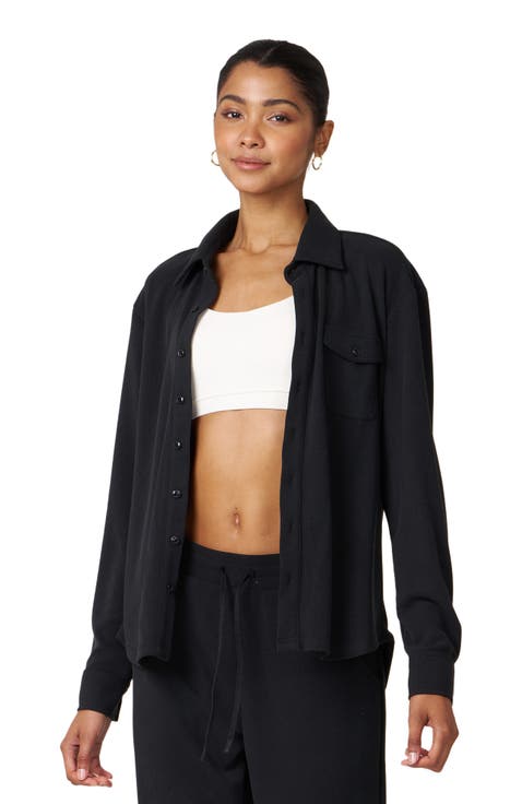 Retreat Waffle Button Down Shirt