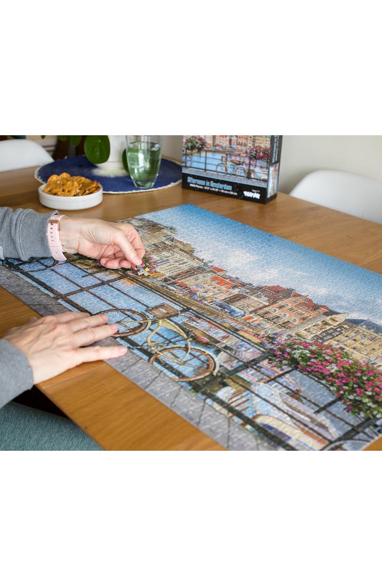Toynk Afternoon in Amsterdam City 1000 Piece Jigsaw Puzzle, Alternate, color, Multi-Color