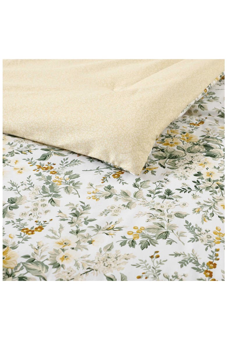 3-Piece Comforter & Sham Quilt Set, Alternate, color, GOLD/ CREAM