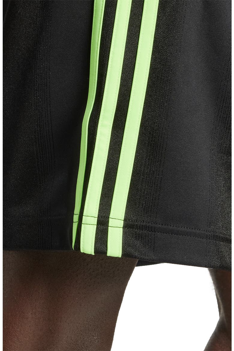 Adicolor Recycled Polyester Jacquard Shorts, Alternate, color, BLACK/SIGG