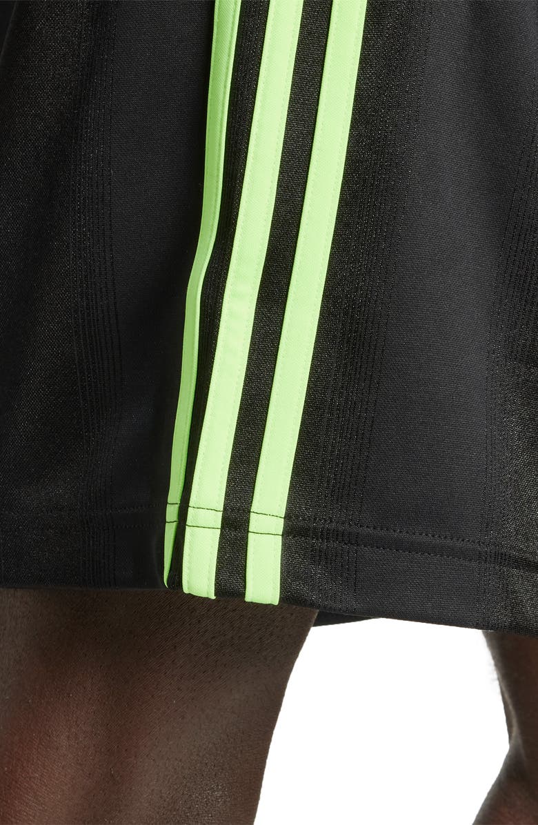 adidas Adicolor Recycled Polyester Jacquard Shorts, Alternate, color, Black/Sigg