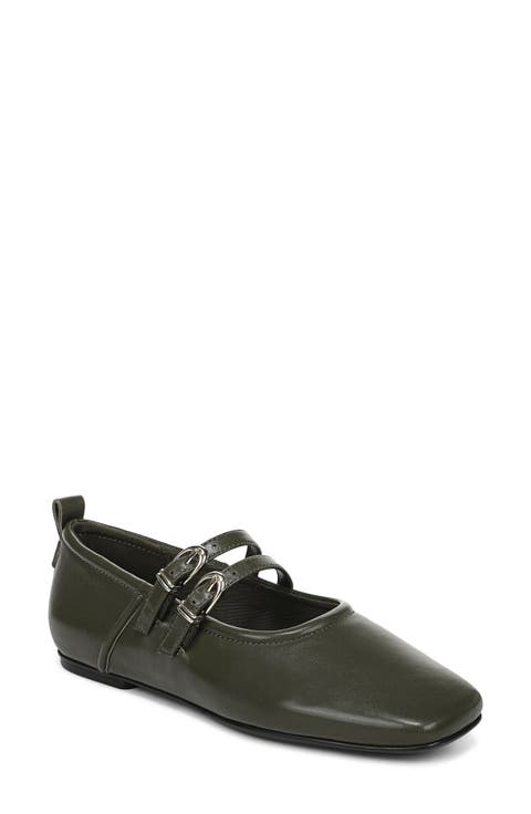 Dawn Genuine Calf Hair Mary Jane Flat