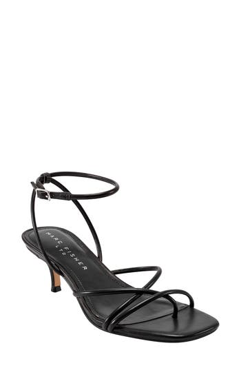 Marc Fisher Ltd Ballen Strappy Sandal In Black